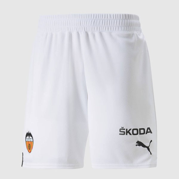 Pantalones Valencia 1ª 2022-2023 Blanco